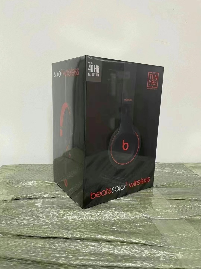 全新beats solo3 頭戴式無線藍牙耳機運動耳機, 音響器材, 頭戴式/罩耳