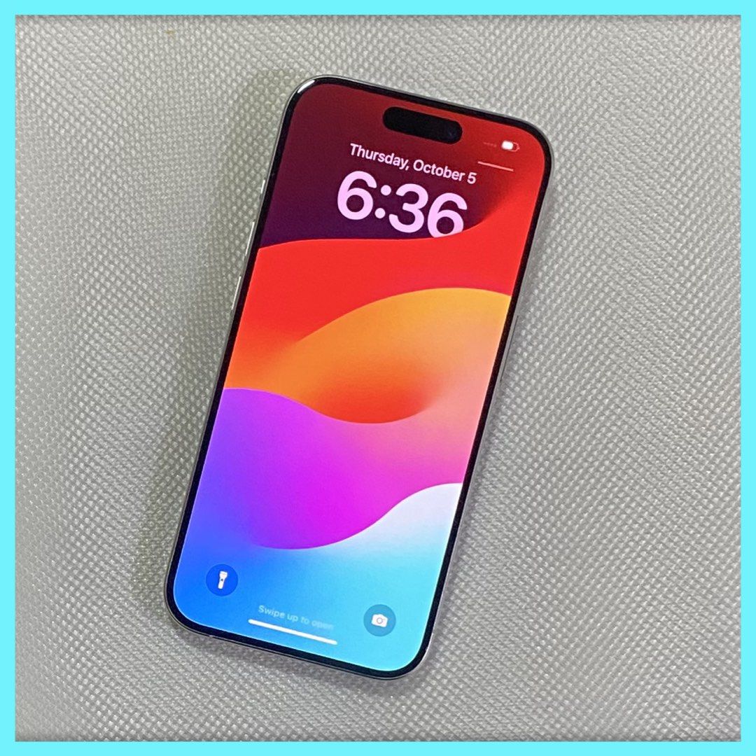 iPhone 15 Pro 1TB White Titanium (Apple Warranty till 21st Sep