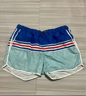 Blue stripes board shorts