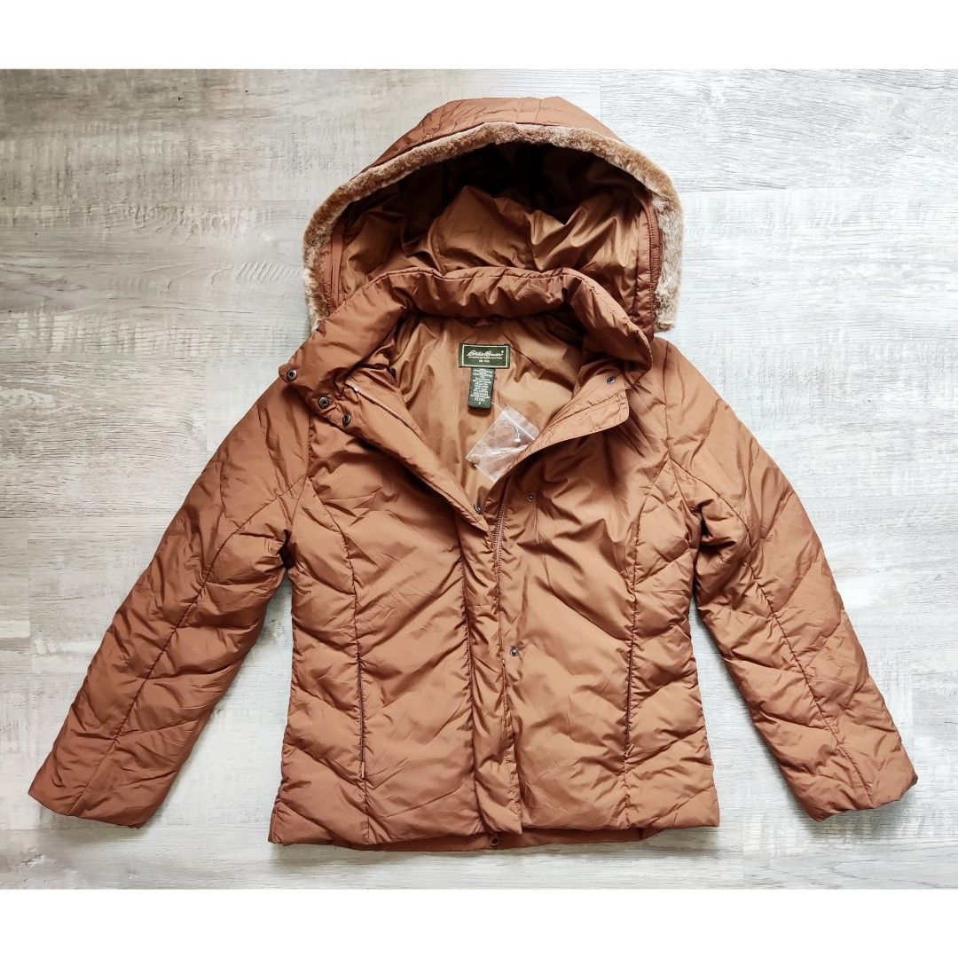 Eddie bauer goose down jacket women's discount