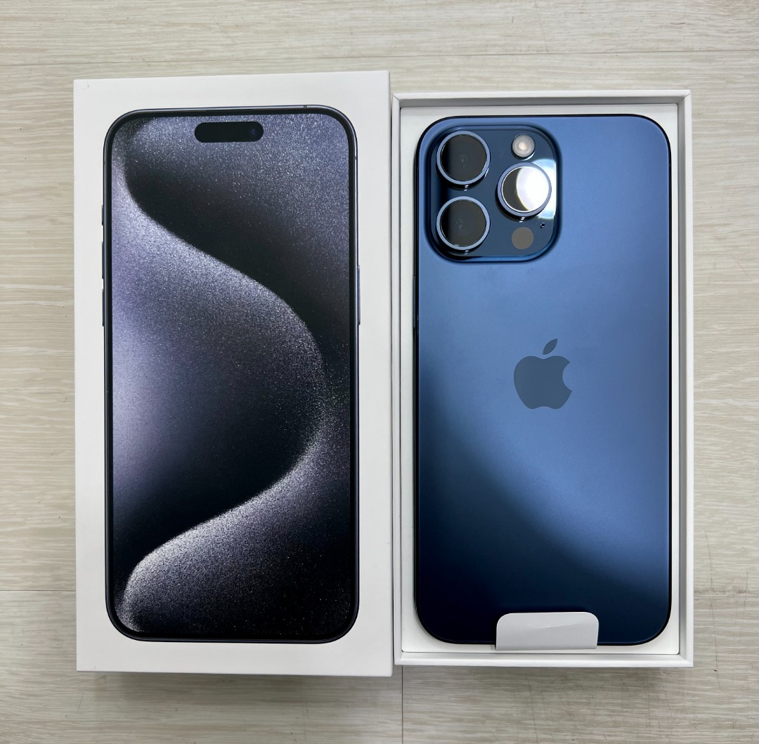 BN] iPhone 15 Pro Max 512GB Blue Titanium [Activated 5 Oct
