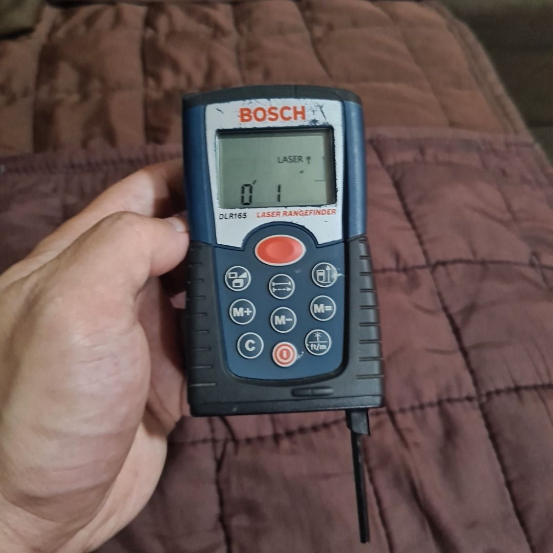 Bosch Digital Laser Rangefinder DLR165, Commercial & Industrial, Construction Tools