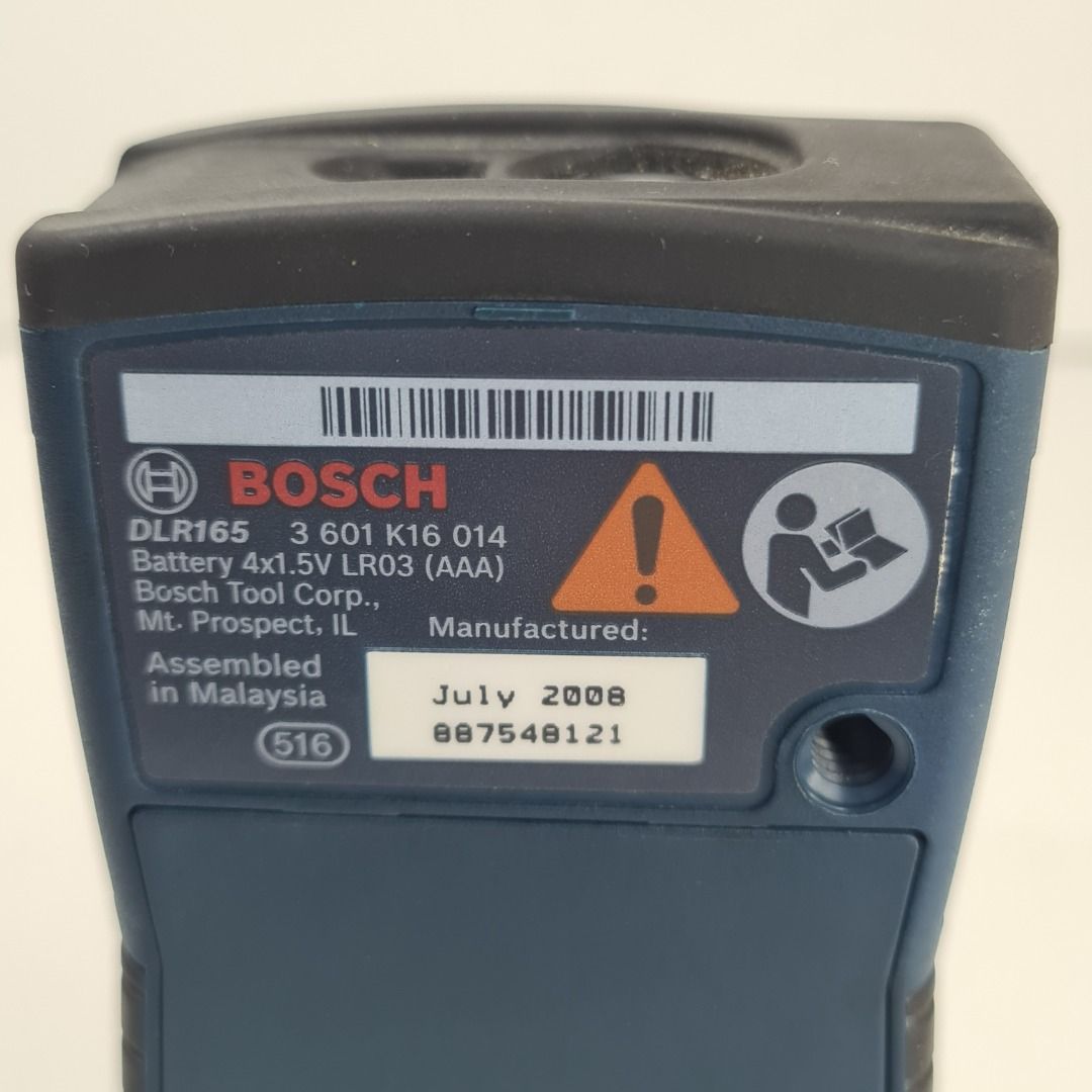 Bosch Digital Laser Rangefinder DLR165, Commercial & Industrial, Construction Tools