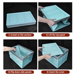 Box Folding Car Storage Box, Car Accessories, Accessories on Carousell