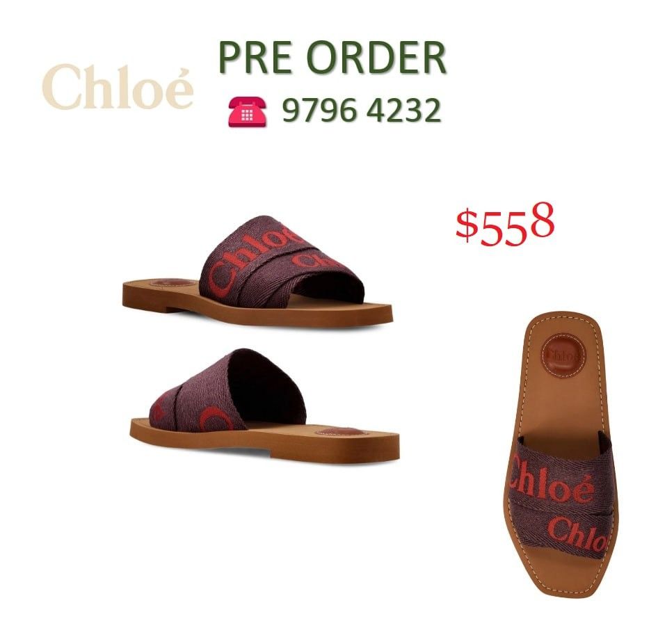 Chloe wood 2025 sandals