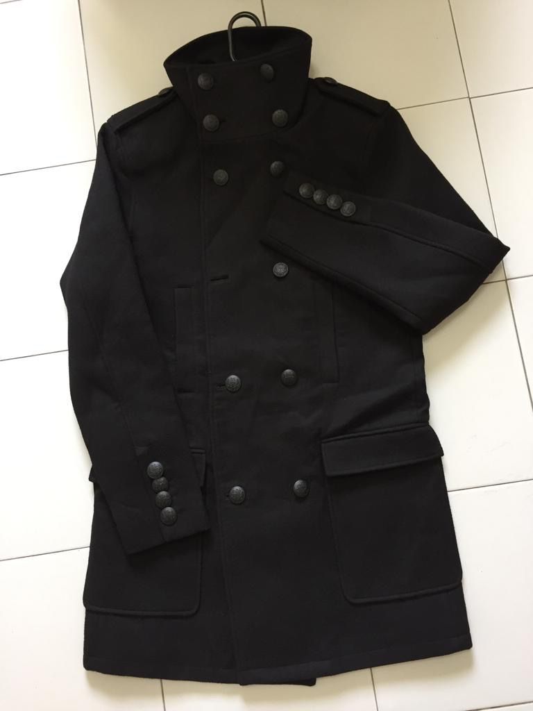 Mens guess pea coat shop