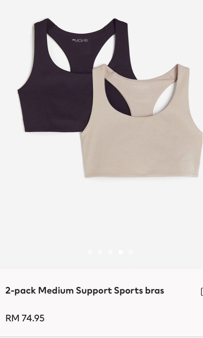 H&M Active Sports bra, Men's Fashion, Activewear on Carousell