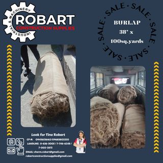 Burlap For Sale | Construction & Building Materials | Carousell Philippines