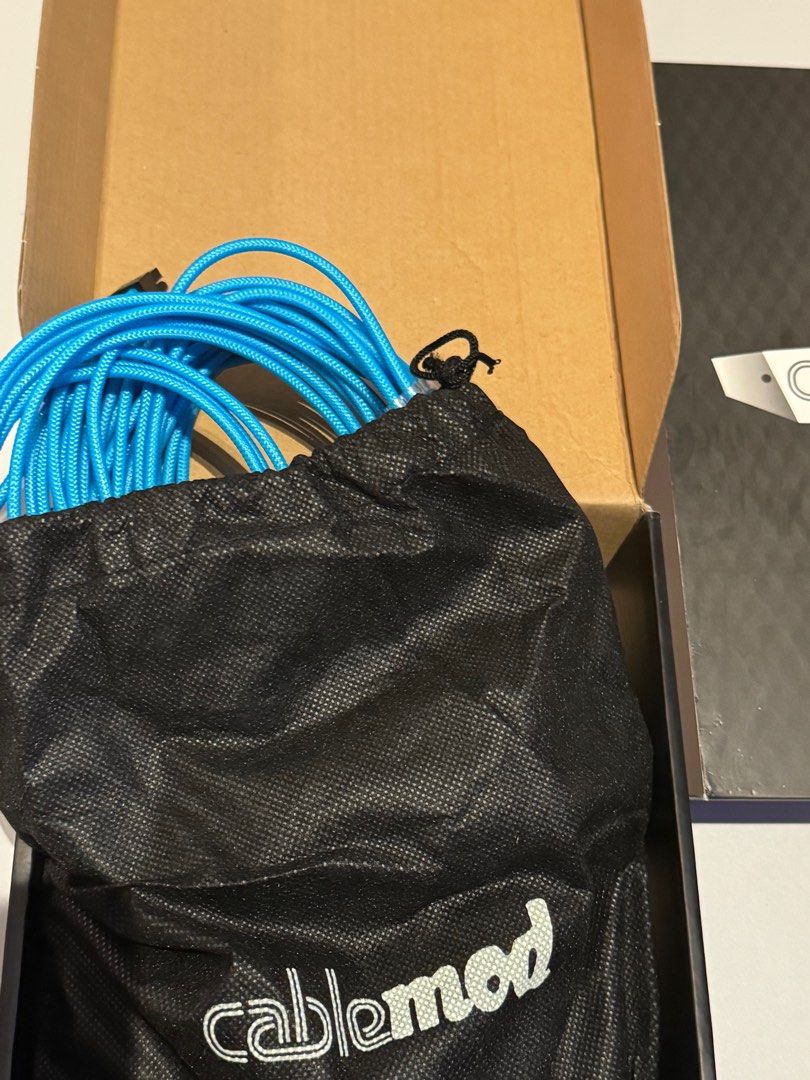 Cablemod - pro series cable kit c-series - light blue, Computers & Tech ...