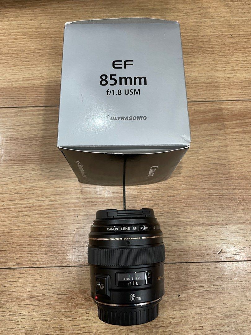 永久定番Canon EF85mm F1.8 USM 美品（いきなり購入不可） レンズ(単焦点)