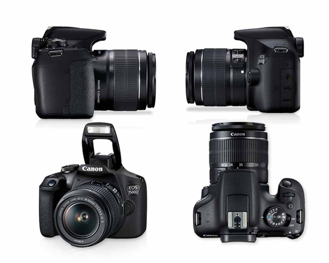 Canon EOS 2000D 24.1MP WiFi + EF-S 18-55mm F3.5-5.6 IS II