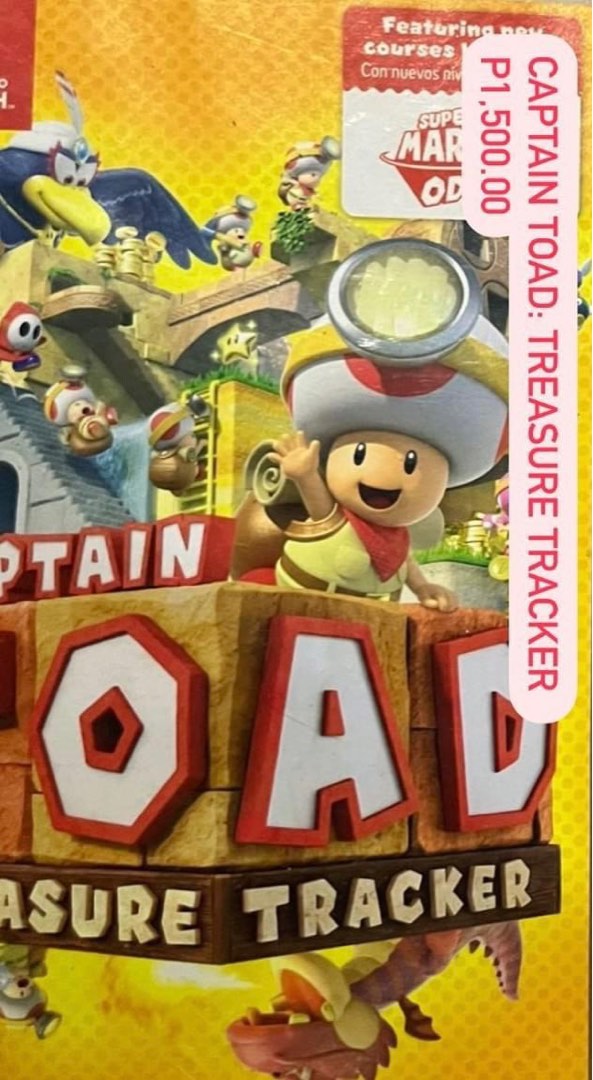 Captain Toad: Treasure Tracker, Video Gaming, Gaming Accessories, In ...