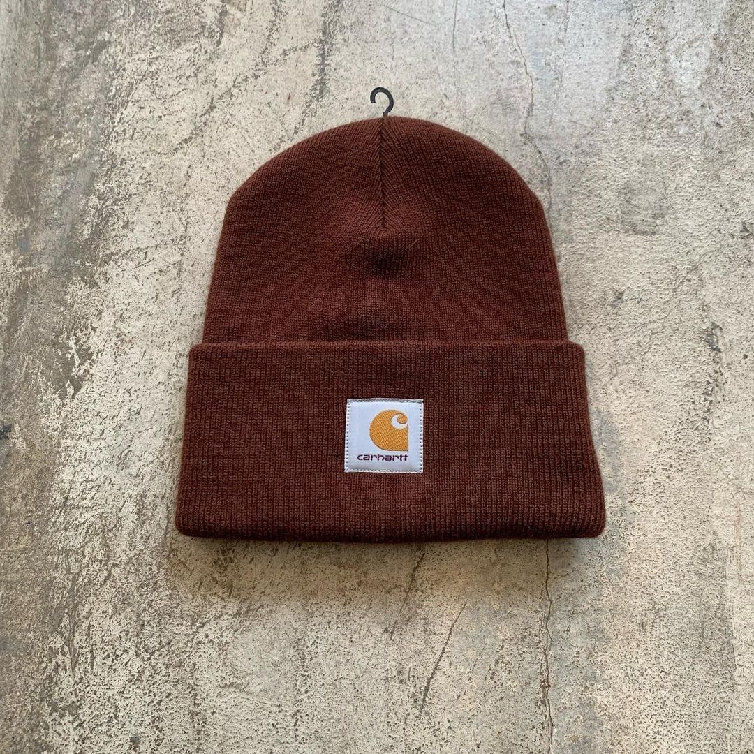 Carhartt Brown Beanie Hat not Detroit Visvim Neighborhood Nbhd Wackomaria  Guilty Parties Goros Porter Sacai Wtaps Needles Toga Noah Cav Empt Noah