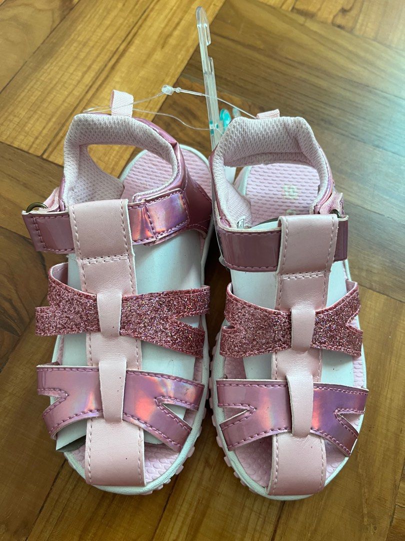 Girls sandals size store 10