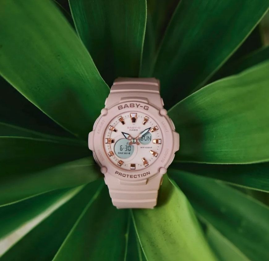 Casio Baby G BGA 275 4A Pink Resin Analog Digital Casual Sports