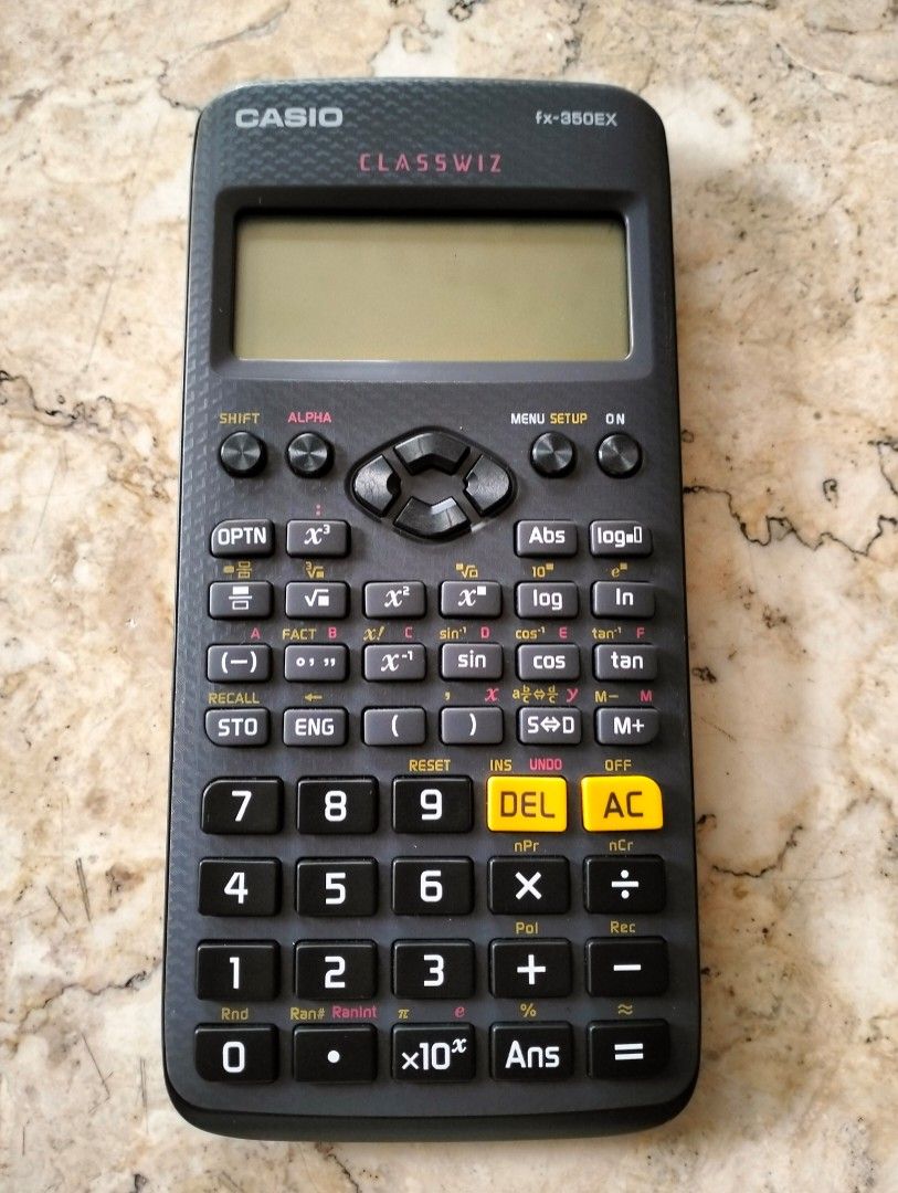 Fx 350 ex casio clearance
