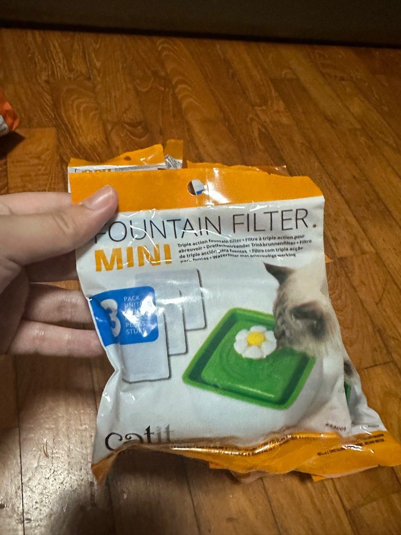 Catit mini best sale flower fountain filter