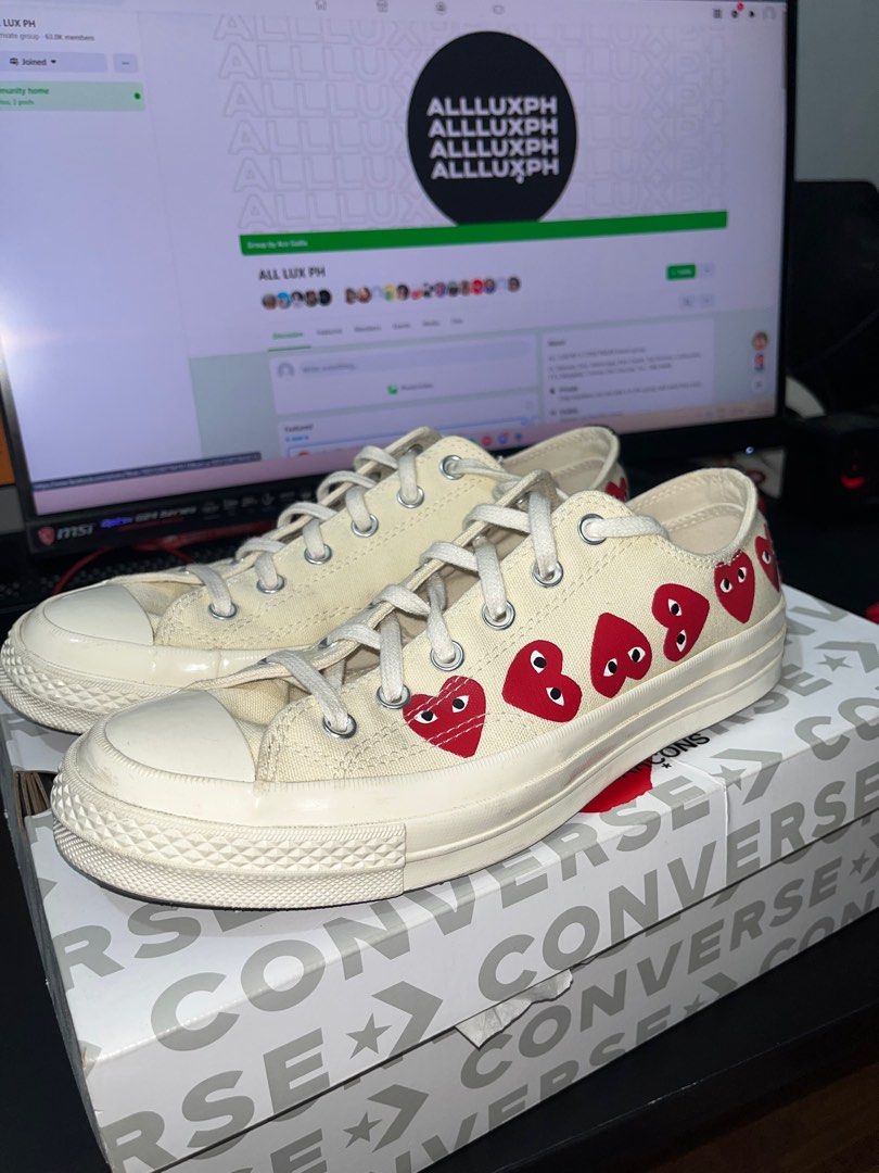 Cdg converse low legit check clearance