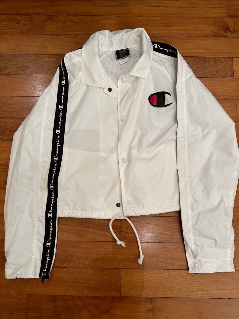 White windbreaker hotsell champion