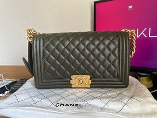 Chanel Boy Seasonal colour (rare piece) medium