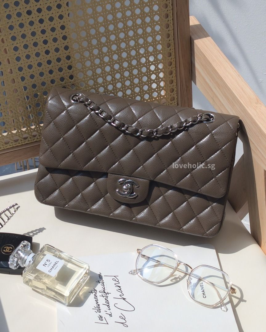 Chanel classic silver outlet hardware