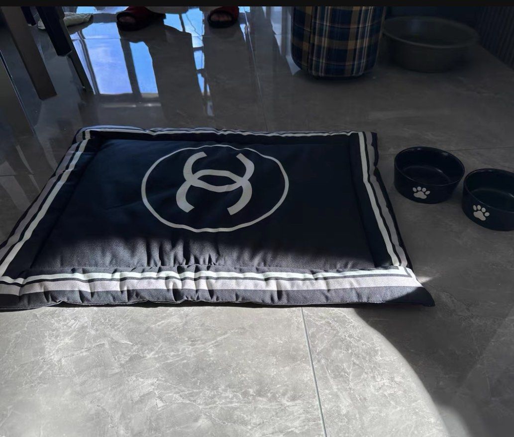 Chanel deals dog bed