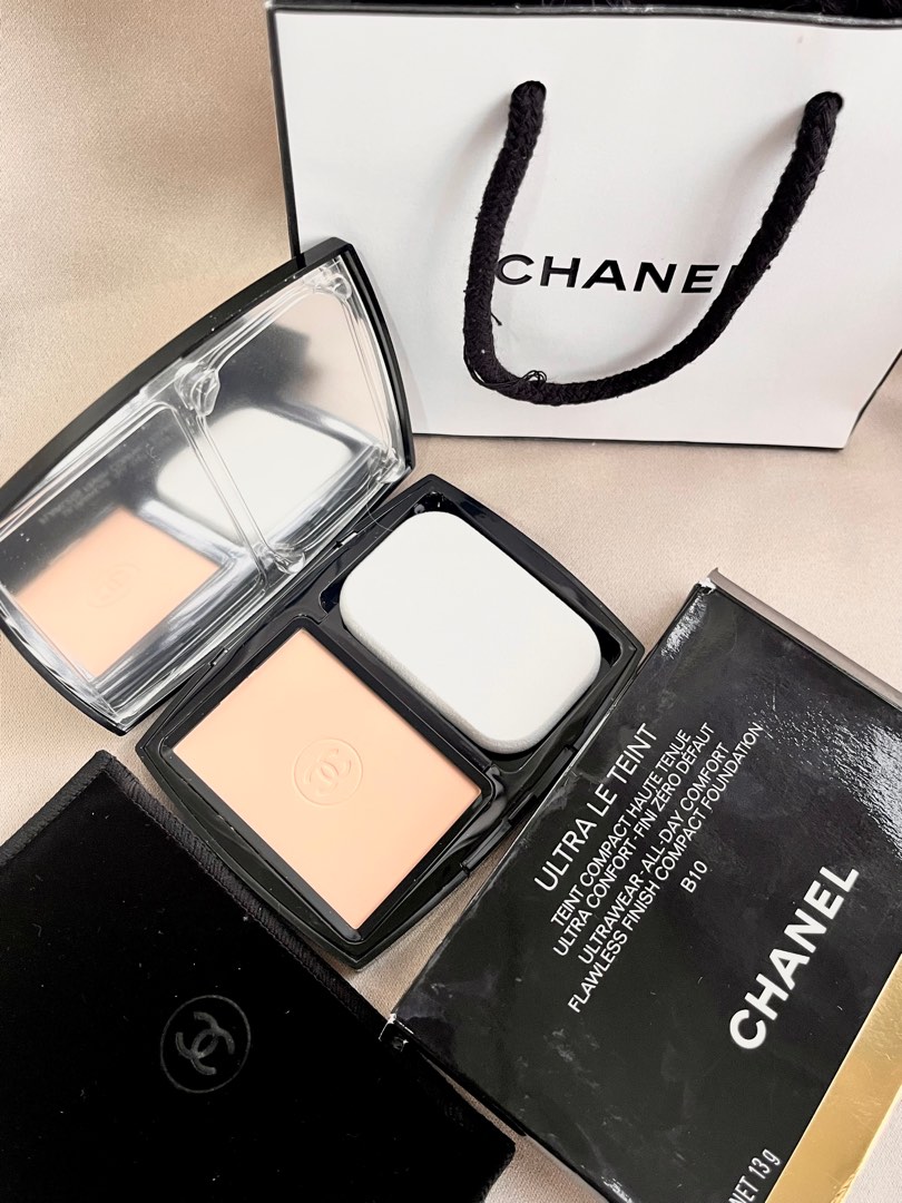 NO DISCOUNT! SALE! Chanel le teint powder foundation compact b10, Beauty &  Personal Care, Face, Makeup on Carousell