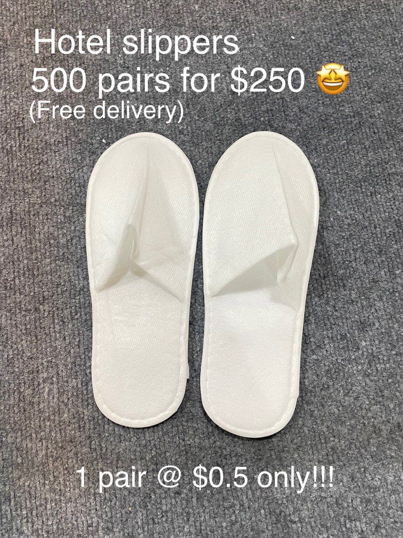 Cheap hotsell white slippers