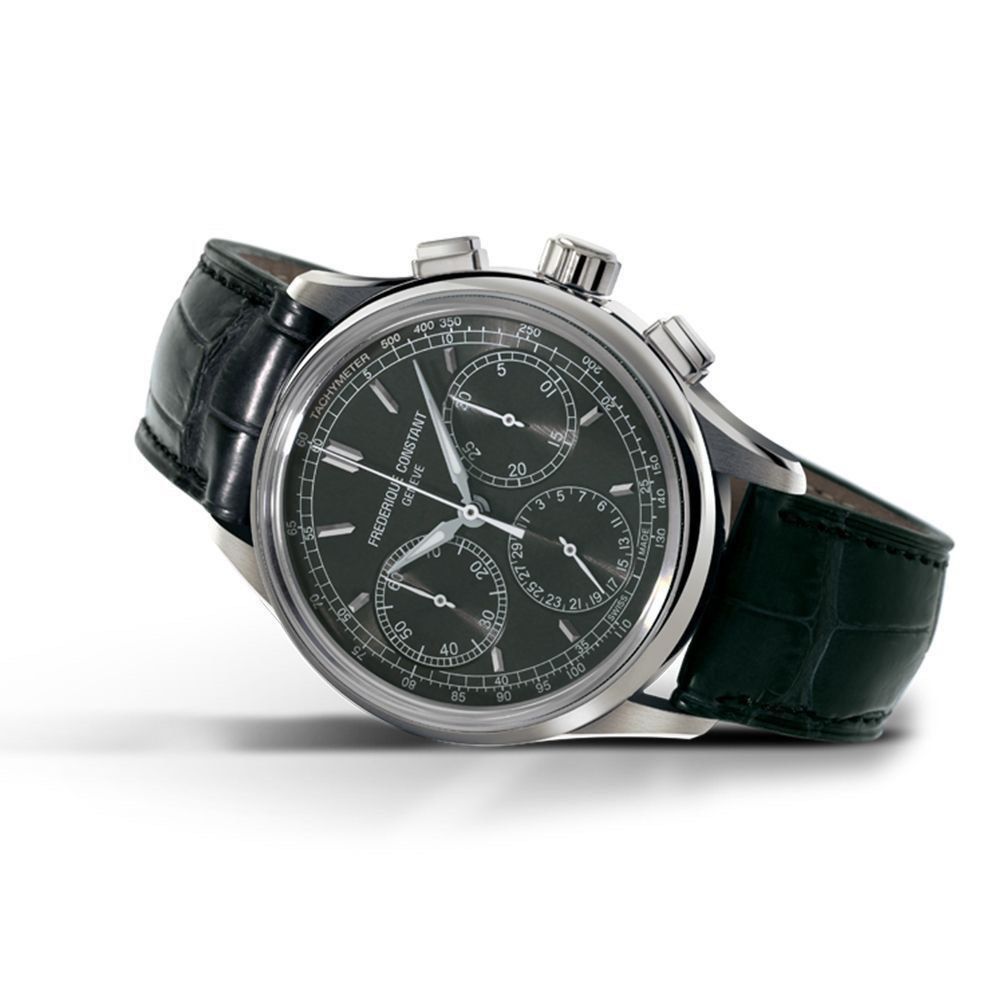 Cheapest Fresh Stock Frederique Constant Flyback Chronograph 42mm Luxury Watches on Carousell