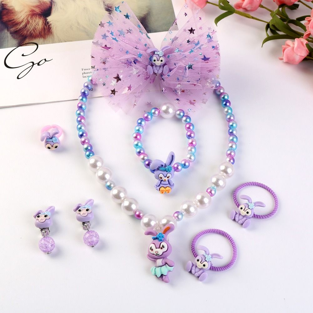 Children Kids Stella Girl 8pcs Jewelry Hair Accessories Gift Set