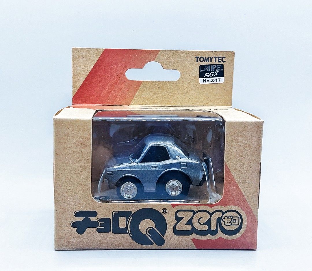 ◇チョロQ ZERO ゼロ ⑱ 【 虚しく Z-17d ローレル 2000SGX 銀 】済◇