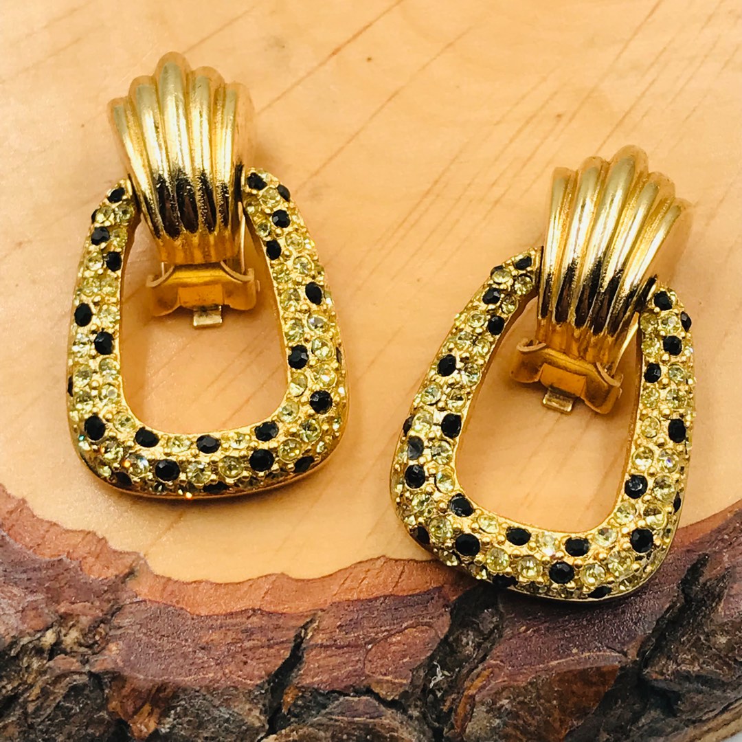 Vintage door knocker earrings 2025