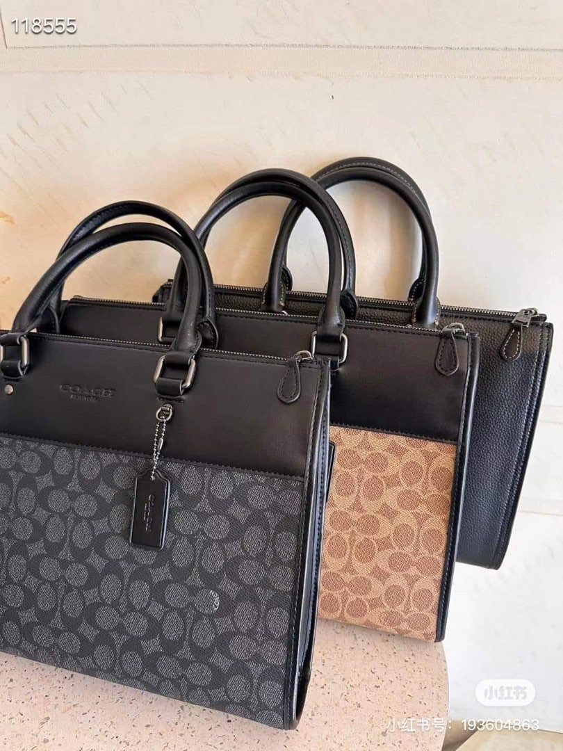 Coach laptop bag, Women's Fashion, Bags & Wallets, Clutches on Carousell