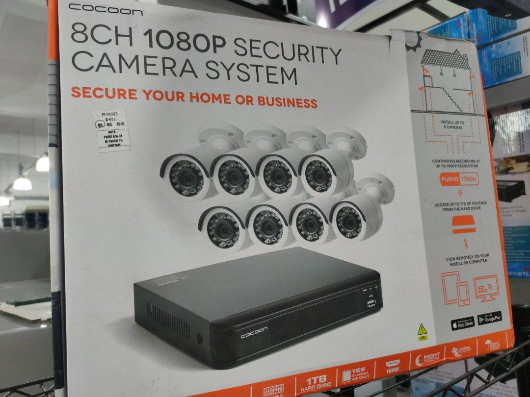 Cocoon 8 camera security system aldi on sale