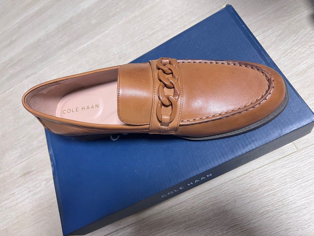 Cole Haan Stassi Chain Loafer, 女裝, 鞋, Loafers - Carousell