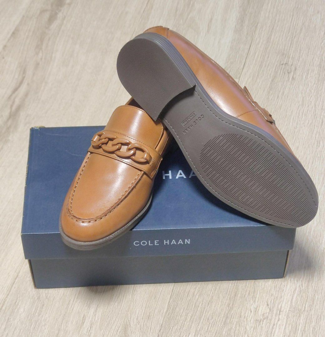 Cole Haan Stassi Chain Loafer, 女裝, 鞋, Loafers - Carousell