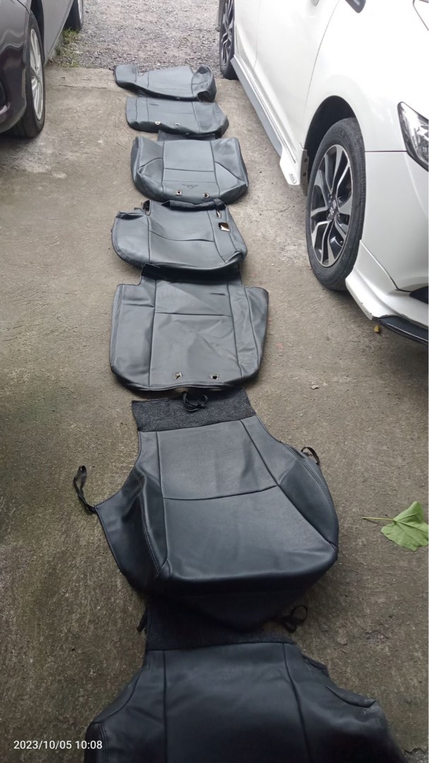 Complete Leather Seat Cover for Montero Sports 2018 model with Free