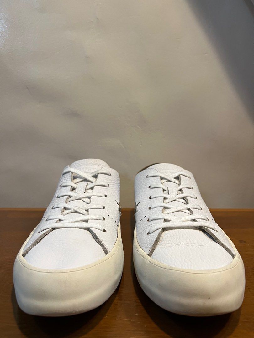 Converse One Star Prime Ox white Leather 25cm Men s Fashion