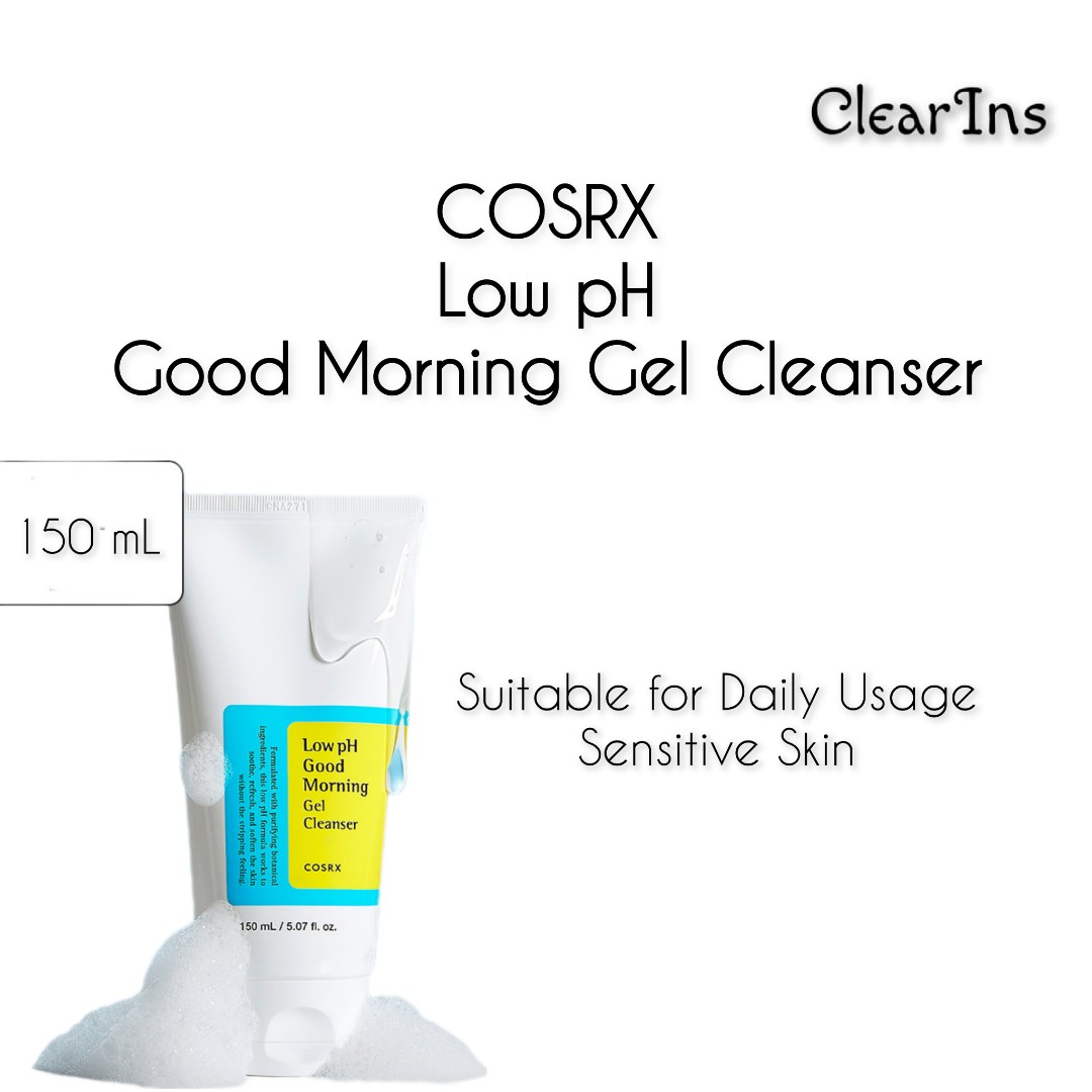 COSRX low pH good morning gel cleanser Review