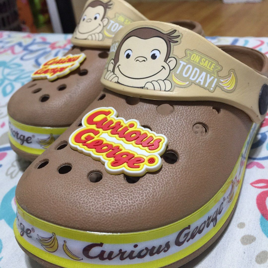 Curious george slippers deals