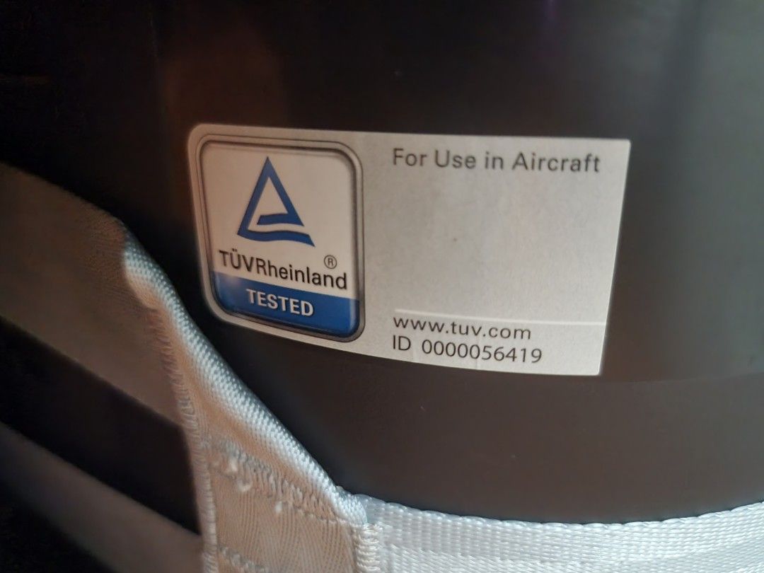 Cybex for use in aircraft hotsell