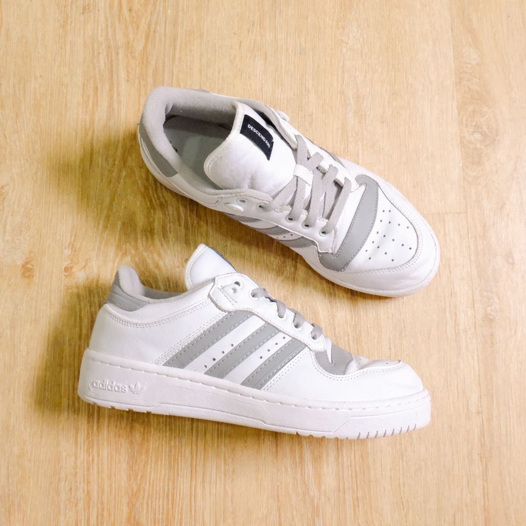DESCENDANT ADIDAS RIVALRY LO DCDT WHITE US 9 Men s Fashion Footwear Sneakers on Carousell