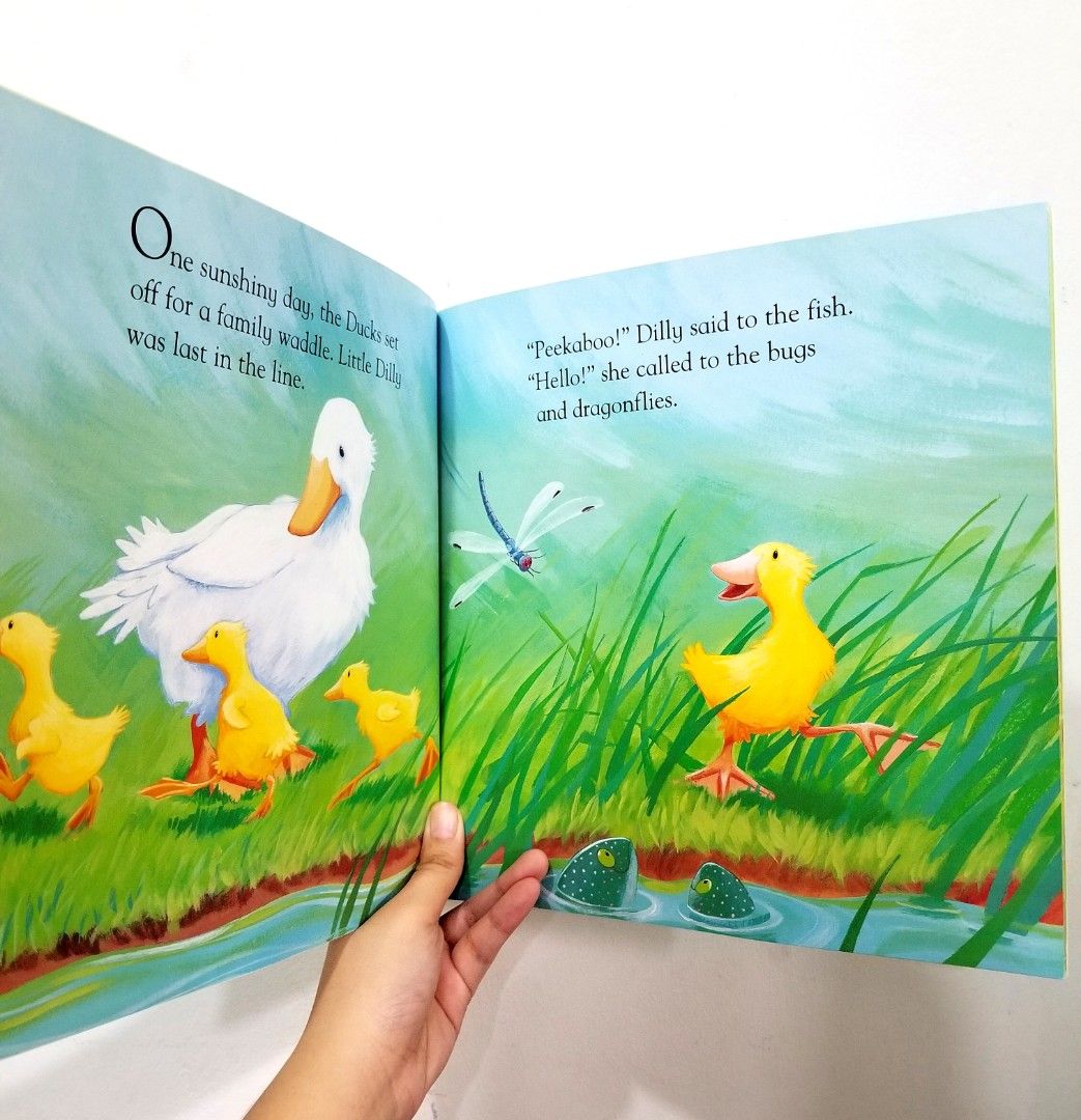 Carousell　Paperback　Hobbies　Dilly　on　Book,　Duckling　Books　Children's　Children's　Books　Toys,　Magazines,
