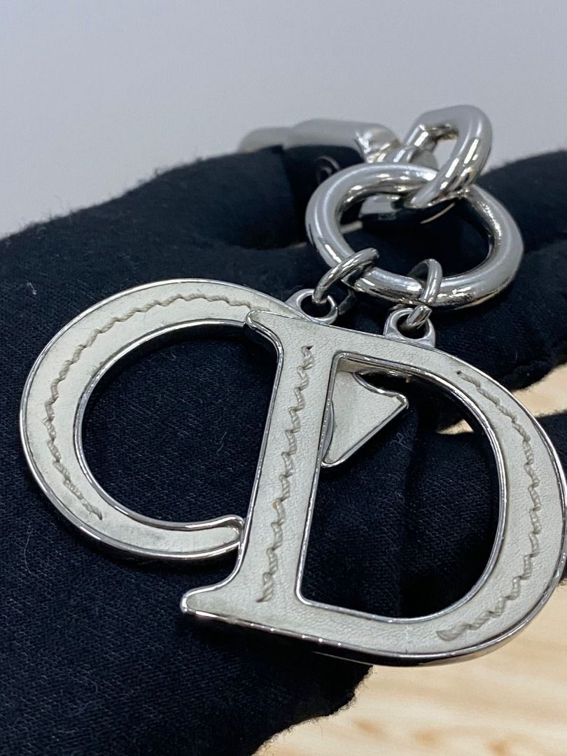 DIOR LOGO KEYCHAIN, Luxury, Accessories on Carousell