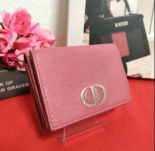 Dior Wallet & Passport Cover Holder 30 Montaigne Cannage Print
