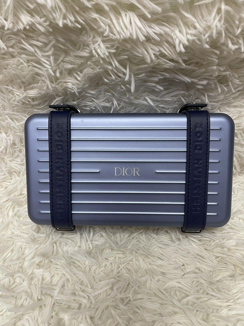 Dior x Rimowa clutch Aluminum sling, Luxury, Bags & Wallets on Carousell