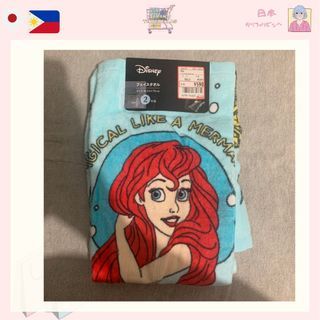 DISNEY: ARIEL LITTLE MERMAID FACE TOWEL