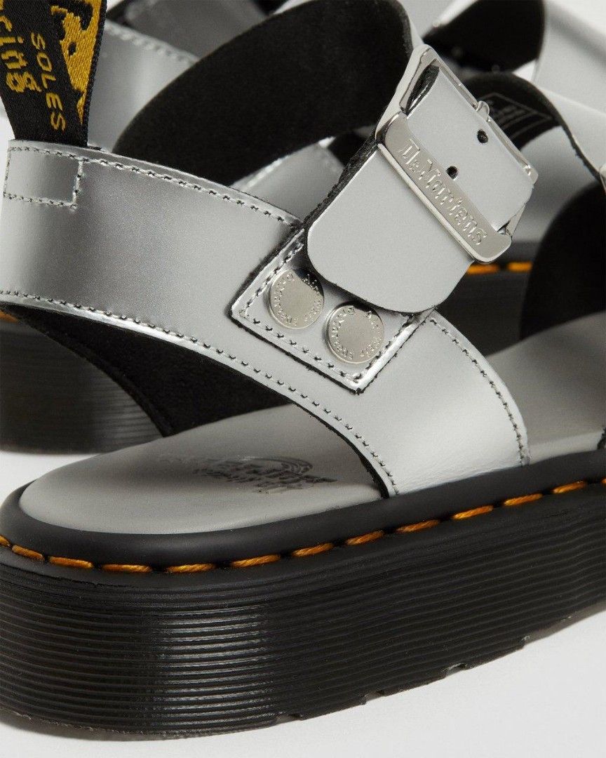 Silver doc marten clearance sandals