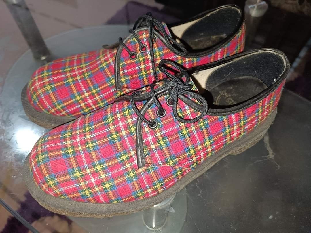 Tartan discount dm boots