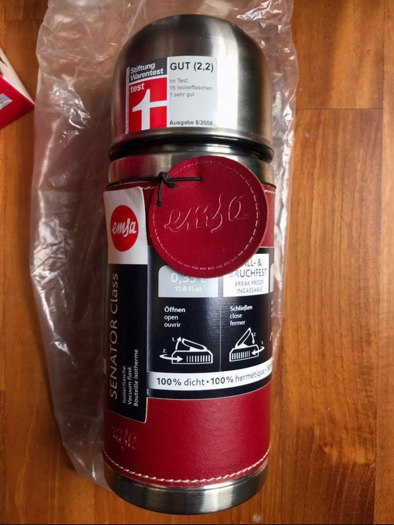 EMSA Senator Class Vacuum Flask (Made in Germany), Furniture & Home ...